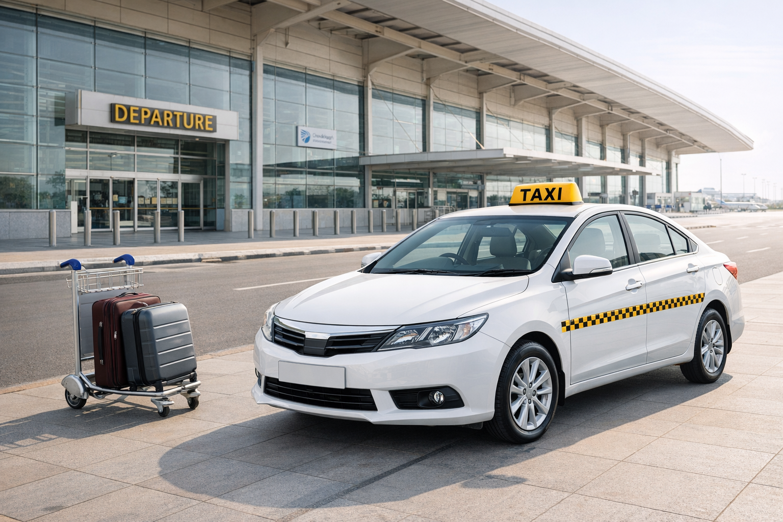 Chandigarh airport taxi pickup service